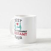 La meilleure tasse de café d'assistant de (Devant gauche)