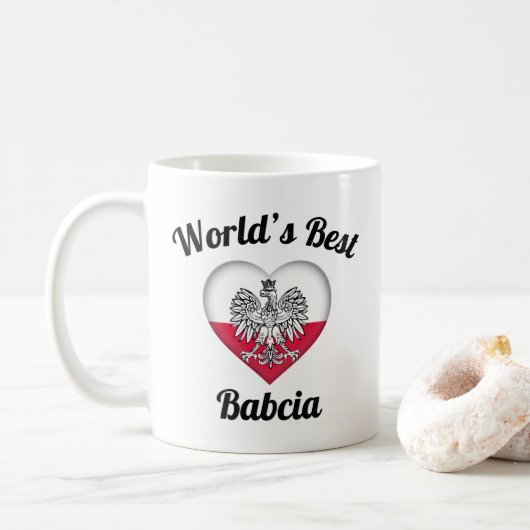 La meilleure tasse de café de Babcia du monde (Avec donut)
