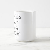 La meilleure tasse de café de papa du bébé du (Centre)