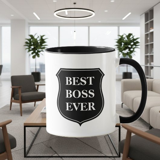 La meilleure tasse de café de patron jamais avec