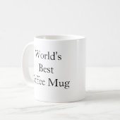 La meilleure   tasse de café du monde (Devant gauche)