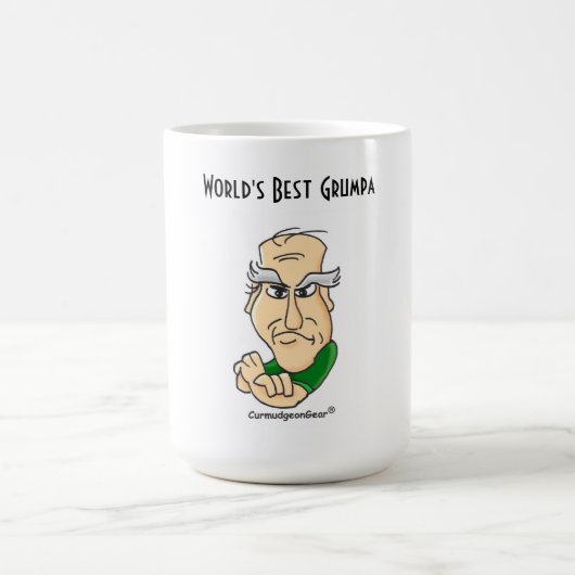 La meilleure tasse de Grumpa du monde (Centre)