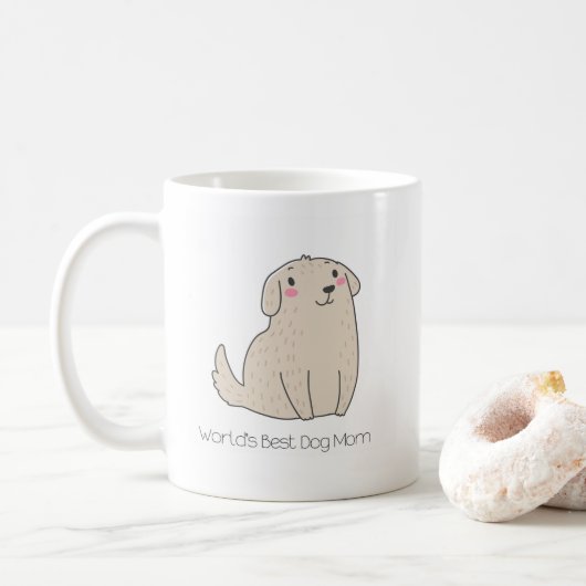 La meilleure tasse de maman du chien du monde (Avec donut)