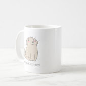 La meilleure tasse de maman du chien du monde (Devant gauche)