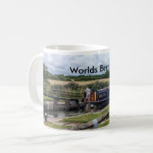 La meilleure tasse de papa des mondes avec le (Devant gauche)