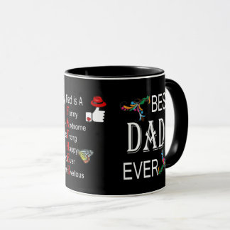 La meilleure tasse de papa jamais - cadeaux de