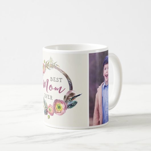 La meilleure tasse de photo de la conception 2 de (Devant droit)