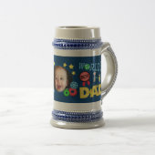 La meilleure tasse de photo de papa de fête des (Devant droit)