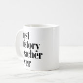 La meilleure tasse de professeur d'histoire jamais (Devant gauche)