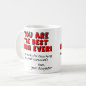 La meilleure tasse drôle toujours sarcastique de (Devant gauche)