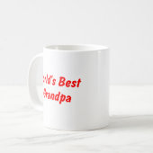 La meilleure tasse du grand-papa du monde (Devant gauche)