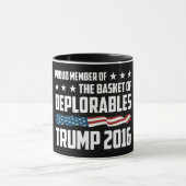 La meilleure tasse pour déplorable fier ! Pour (Centre)