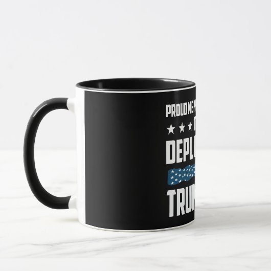 La meilleure tasse pour déplorable fier ! Pour (Gauche)