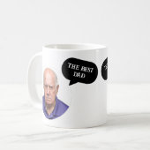 La meilleure tasse pour papa Homme drôle vieux en  (Devant gauche)