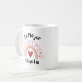 LA MEJOR ABUELA CAFÉ MUG (Meilleure grand-mère) (Devant gauche)