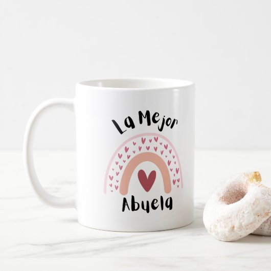LA MEJOR ABUELA COFFEE MOK (beste grootmoeder) (Met donut)