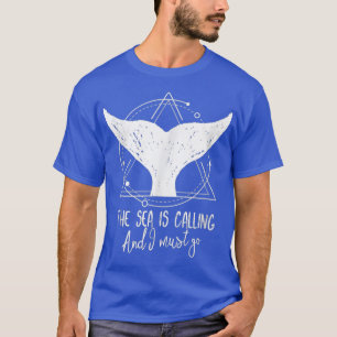 La Mer Appelle Je Dois Aller Whale Tshirt Orca