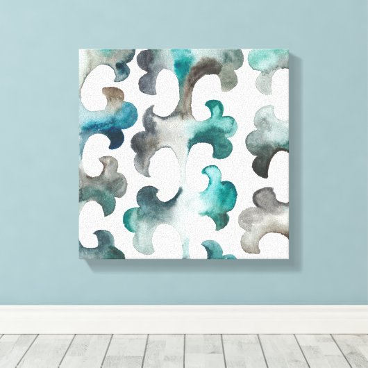 La Mer Canvas Afdruk (Insitu (Houten vloer))