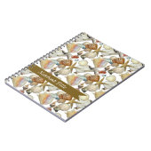 La mer écosse le carnet de journal de plage (Côté gauche)