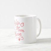 La mère de la femme Infirmière Coffee Mug (Devant droit)