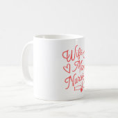 La mère de la femme Infirmière Coffee Mug (Devant gauche)