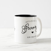 La mère de la tasse de marié personnalisent votre (Devant droit)