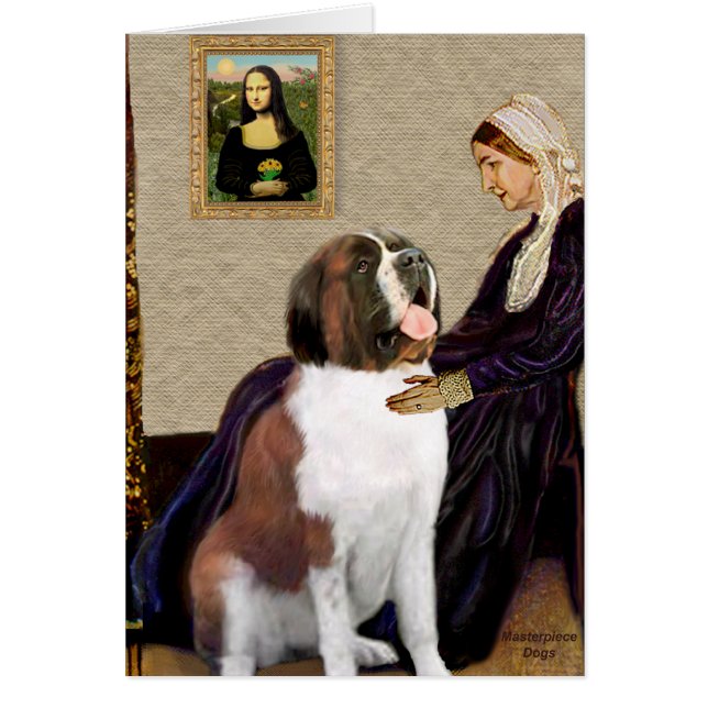 La mère de Whisterl - Saint Bernard (Devant)