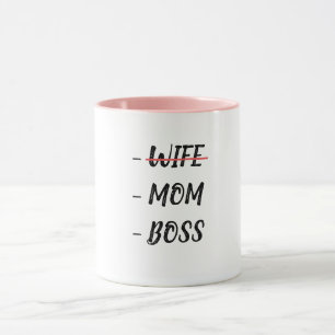 La mère du patron de la femme de Mug