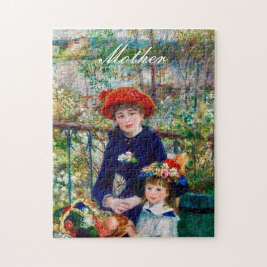 La mère et l’enfant de Renoir Puzzle (Vertical)
