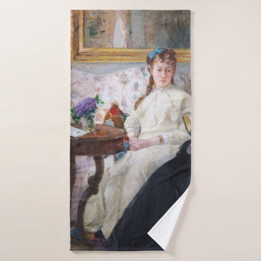 La mère et la soeur de l'artiste, Berthe Moriso (Serviette de bain)