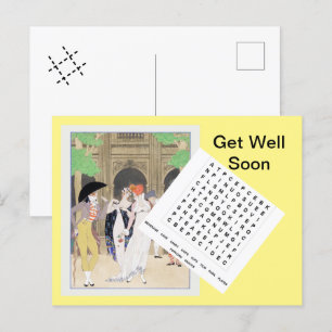 La Merveilleuse au Palais Royal (1921) door Barbie Briefkaart