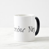 La Merveilleuse Mug furtive Ninja (Devant droit)