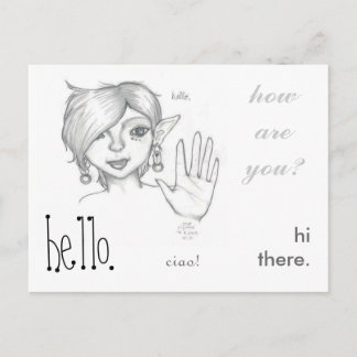 La Mia Amica. Briefkaart