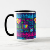 La mienne Ticks Café Mug (Gauche)