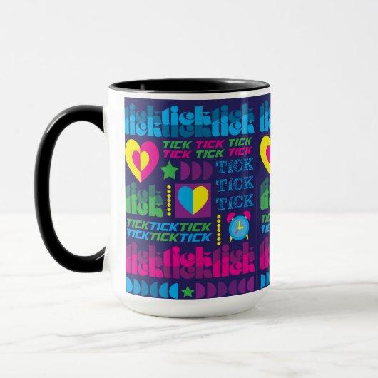 La mienne Ticks Café Mug (Gauche)