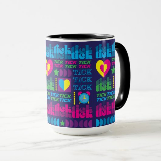 La mienne Ticks Café Mug (Devant droit)