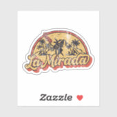 La Mirada, Californië Sticker (Vel)