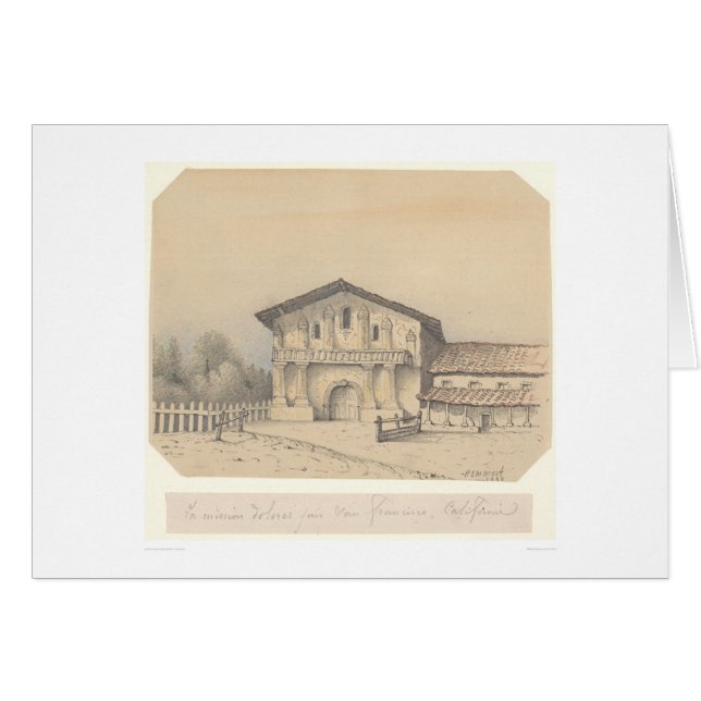 La Mission Delores, San Francisco, CA (1205) (Voorkant Horizontaal)