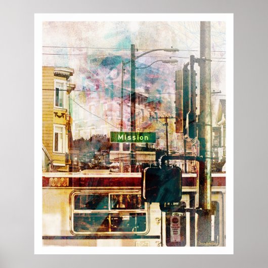La Mission ook bekend als het district Vibe van Sa Poster (Voorkant)