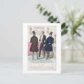La Mode: Advertisement voor de Fash van Mannen uit Briefkaart (Staand voorkant)