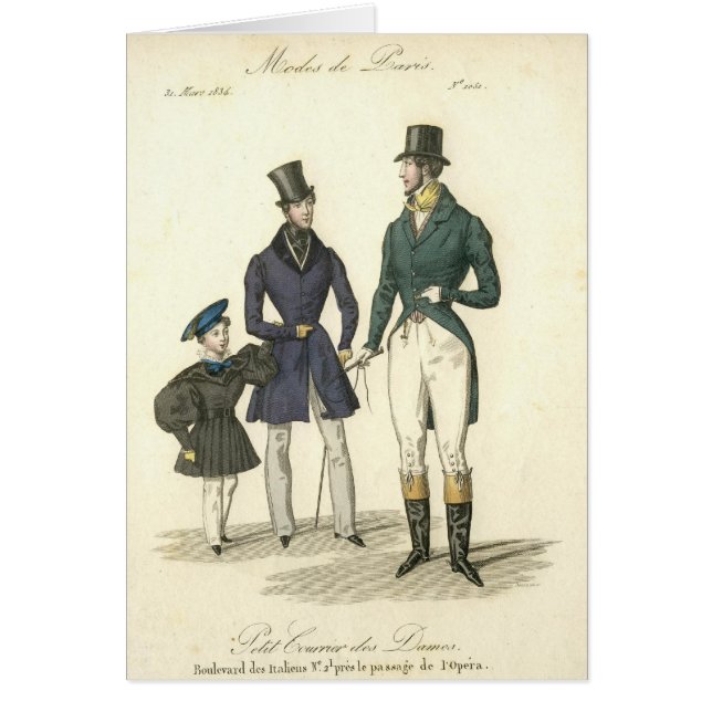 la mode de 1836 hommes (Devant)