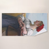 La Moissonneuse, Bouguereau (Serviette de bain)