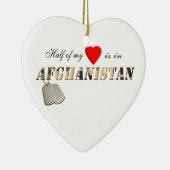 La moitié de mon coeur est en ornement de (Droite)