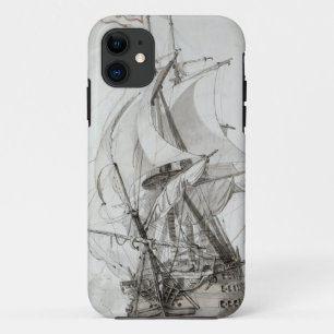 La Montagne, c.1794 (met pen en inkt) iPhone 11 Hoesje