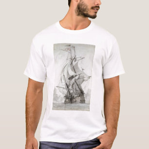 La Montagne, c.1794 (met pen en inkt) T-shirt