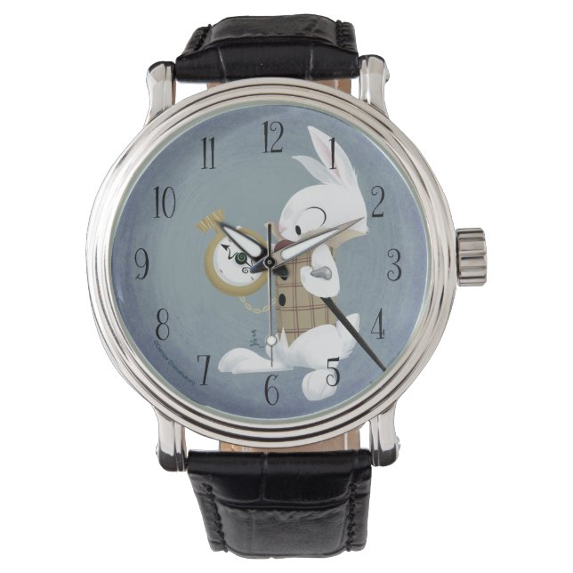 La montre à lapin blanc (devant)