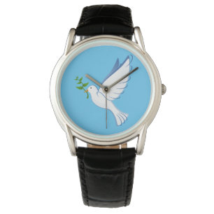 La montre classique/colombe des hommes