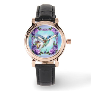 La montre classique des femmes de colibri