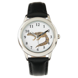 La montre de l'enfant de lézard de Gecko de