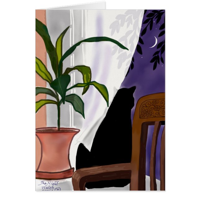 La montre de nuit : Style félin (Devant)